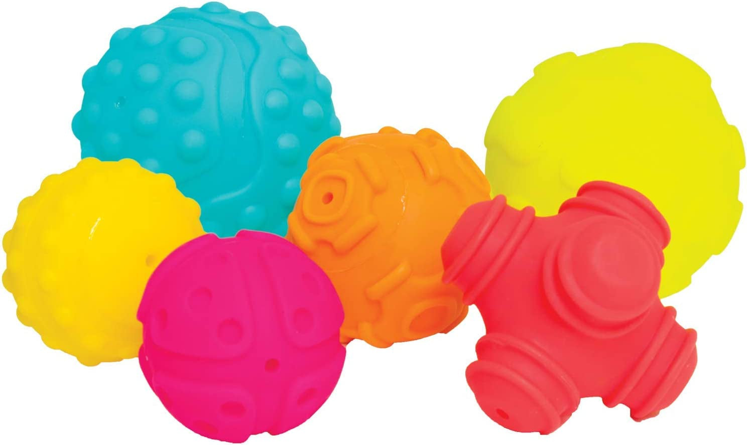 Playgro rammelaarbal voor kinderen - rammelaarbal voor kinderen - rammelaarbal voor kinderen - rammelaarbal - motoriek - speelgoed voor kinderen - motoriek voor kinderen - kleurrijk Speelgoed Bebe Naty Shop Sensorische Ballen