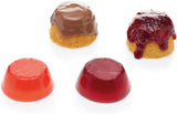 Kitchencraft Mini Puddingvormen Geanodiseerd Aluminium 7,5 cm Set van 4 Zilveren Bakvormen & Dienbladen Naty Shop