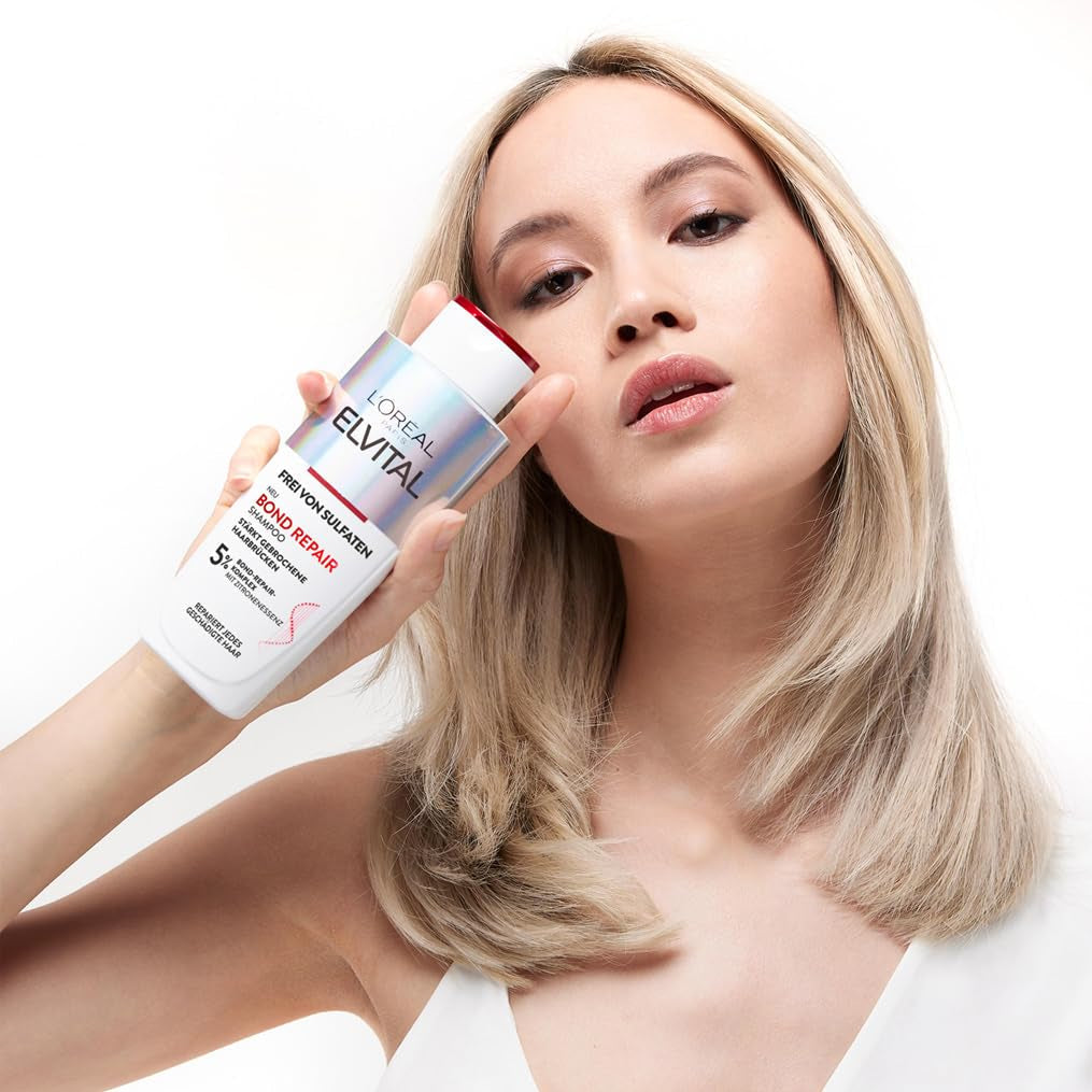L'Oréal Paris Elvital Bond Repair Shampoo, zachte reiniger voor haarreparatie L'Oréal Douche en Bad