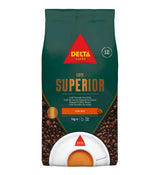 Partij verpakking Delta Superior koffiebonen 1 kg