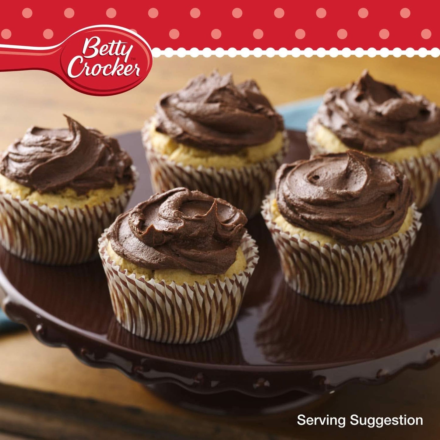 Betty Crocker, Cakeglazuur met chocolade en karamel, 400 gram Glazes en Decor Naty Shop