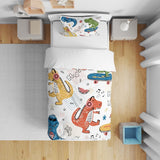 Beddengoed voor kinderen, jongens, diverse modellen, met ritssluiting, microvezel polyester Beddengoed - kinderen Naty Shop