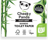 De Cheeky Panda Bamboe Cocktail Servetten | witte servetten 100 stuks papieren servetten