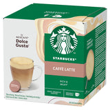 STARBUCKS Caffè Latte van Nescafé Dolce Gusto Kaffeekapseln 6 x 12 (72 Kapseln)