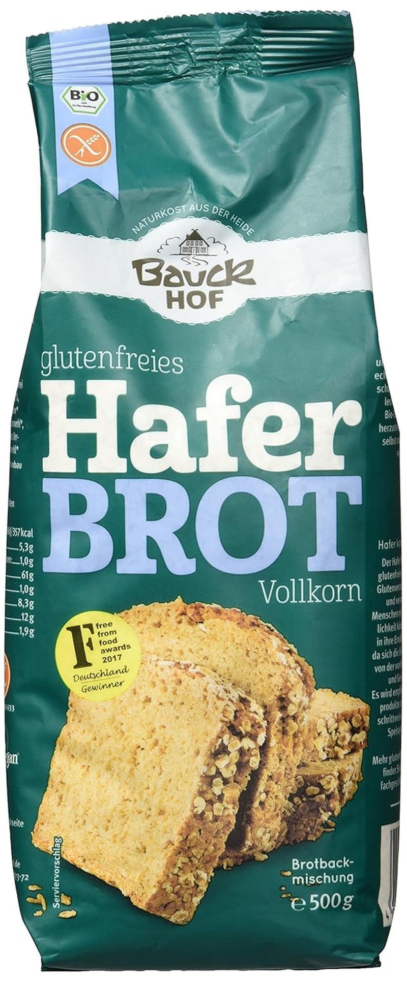 Bio Haferbrot Brotbackmischung, 500 G Naty Shop 500 G (1Er-pakket)