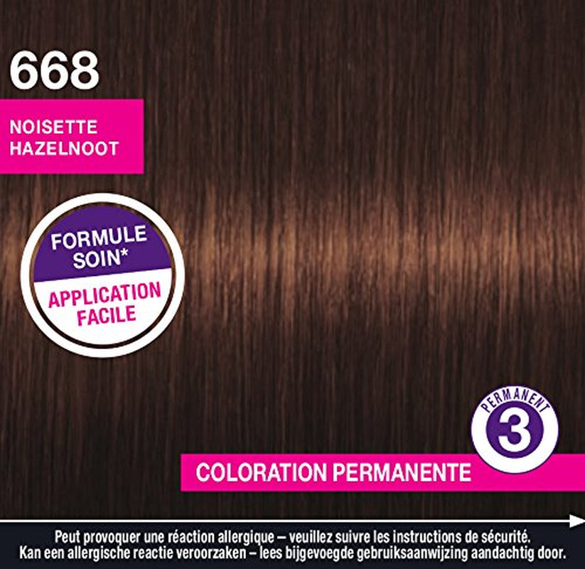 Perfect Mousse Permanente Kleurmousse, 668 Hasellnuss Haarverf Naty Shop