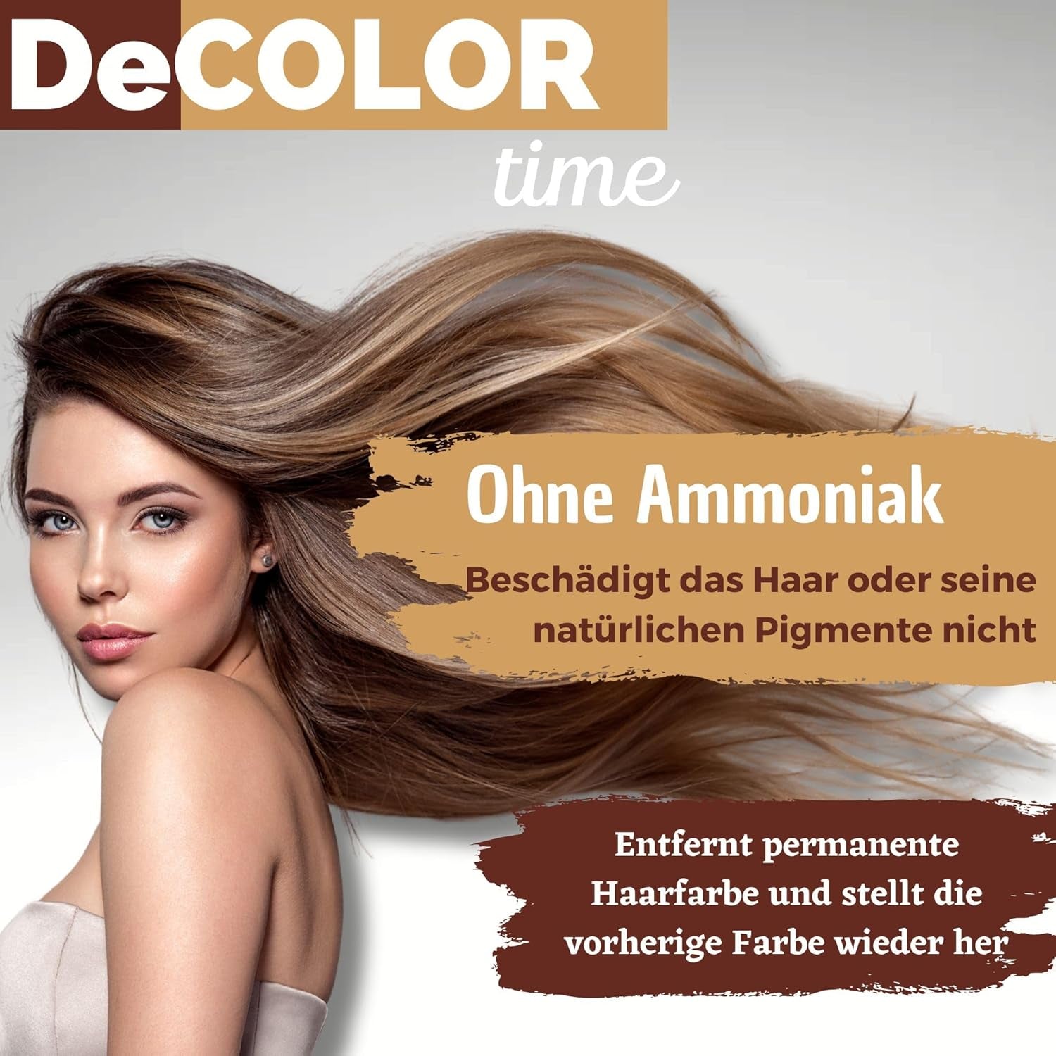 DeColor Time Haarverfsysteem | haarverf verwijderen | breng je natuurlijke haarkleur terug | verwijderen van geverfde kleur | 330 ml Naty Shop haarverf