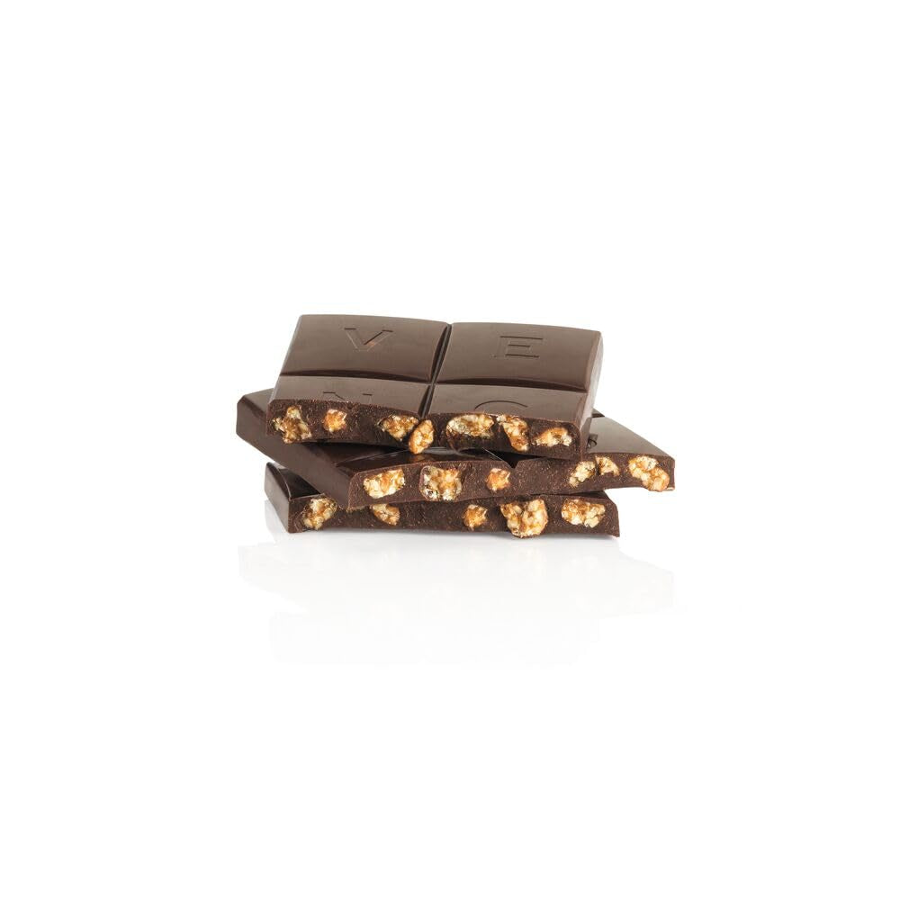 Venchi melkchocolade met hele BGA Piemontese boshazelnoten, 100g - glutenvrij