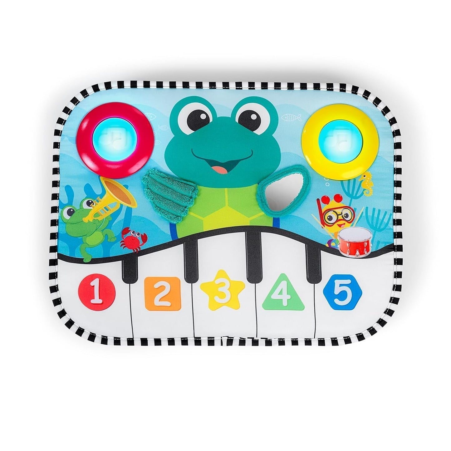 Baby Einstein Earl de Olifant Bluetooth-geluidsmachine, muzieksysteem + nachtlampje, speelgoed voor baby's tot peuters Bebe Naty Shop Wiegspeeltje Neptunus