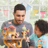 Sylvanian Families 5494 Boomhut met avontuur - Poppenhuisspeelset