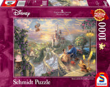 Schmidt-speelpuzzel 59475 - Thomas Kinkade, Disney's Belle en het Beest, puzzel van 1000 stukjes [exclusief Amazon] puzzel Naty Shop standaardtitel