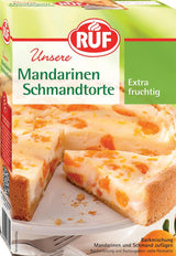 RUF Apfeltorte, Backmischung Für Eine Apfel-Torte Mit Sahne-Creme en Zimt-Zucker, Apfel-Zimt-Torte, Vegan Naty Shop Mandarine-Schmand-Torte 460 G