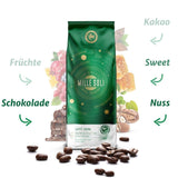 Caffè Crema - Koffiebonen gebrand op Sicilië - Traditioneel lang brandproces met perfecte crema, zak van 250 g, extra lage zuurgraad voor volautomatische machines en portafilter