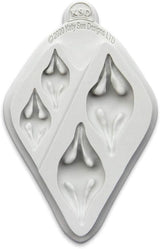 Katy Sue, Molding Silicone Texture, Puff / Clouds Decor, 2 maten Keuken Katy Sue