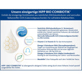 HiPP 3 Biologische Combiotik (4 x 600g), opvolgmelk vanaf 10 maanden, met natuurlijke culturen van melkzuur, vitamine C en D, GOS, Omega-3 (DHA, ALA), van de beste biologische kwaliteit