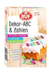 RUF Mini Marshmallows, pastelkleuren, 45 gram Naty Shop Letters + Cijfers 32 gram