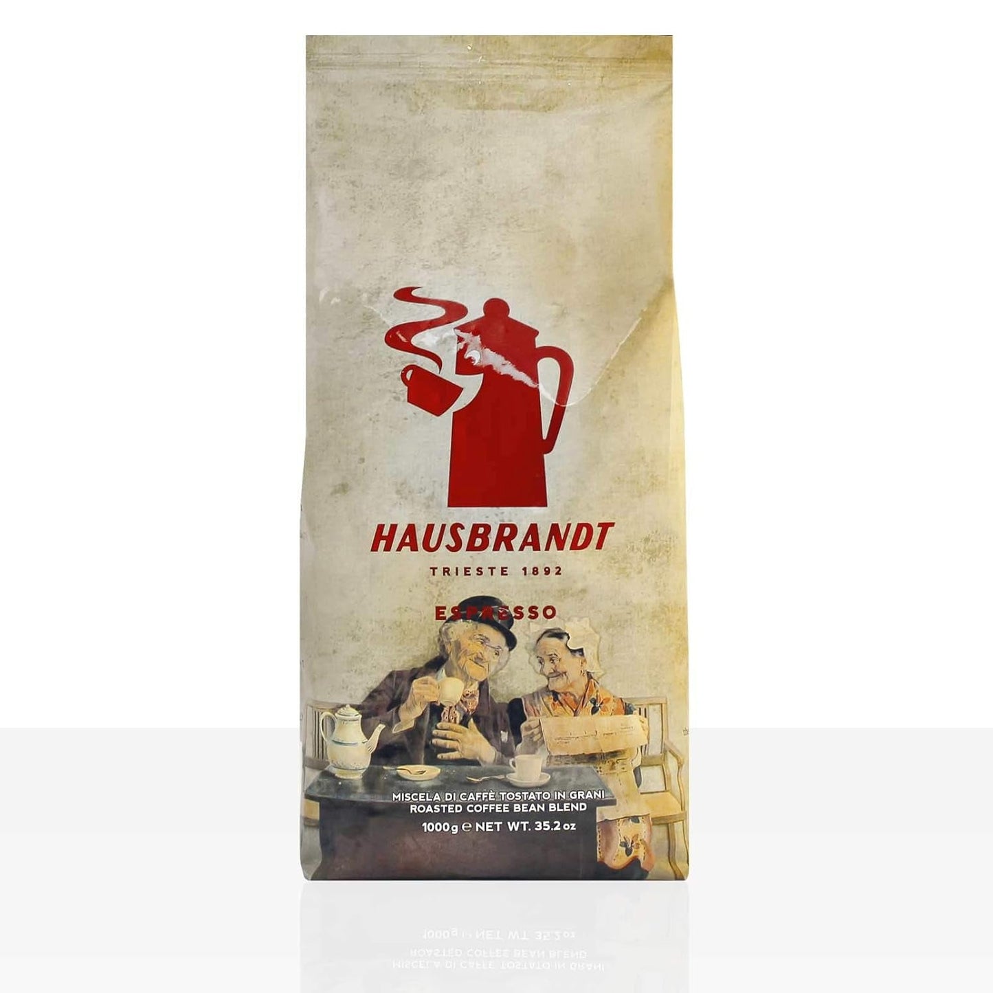 Hausbrandt Espresso Nonetti - 6 bonen x 1 kg