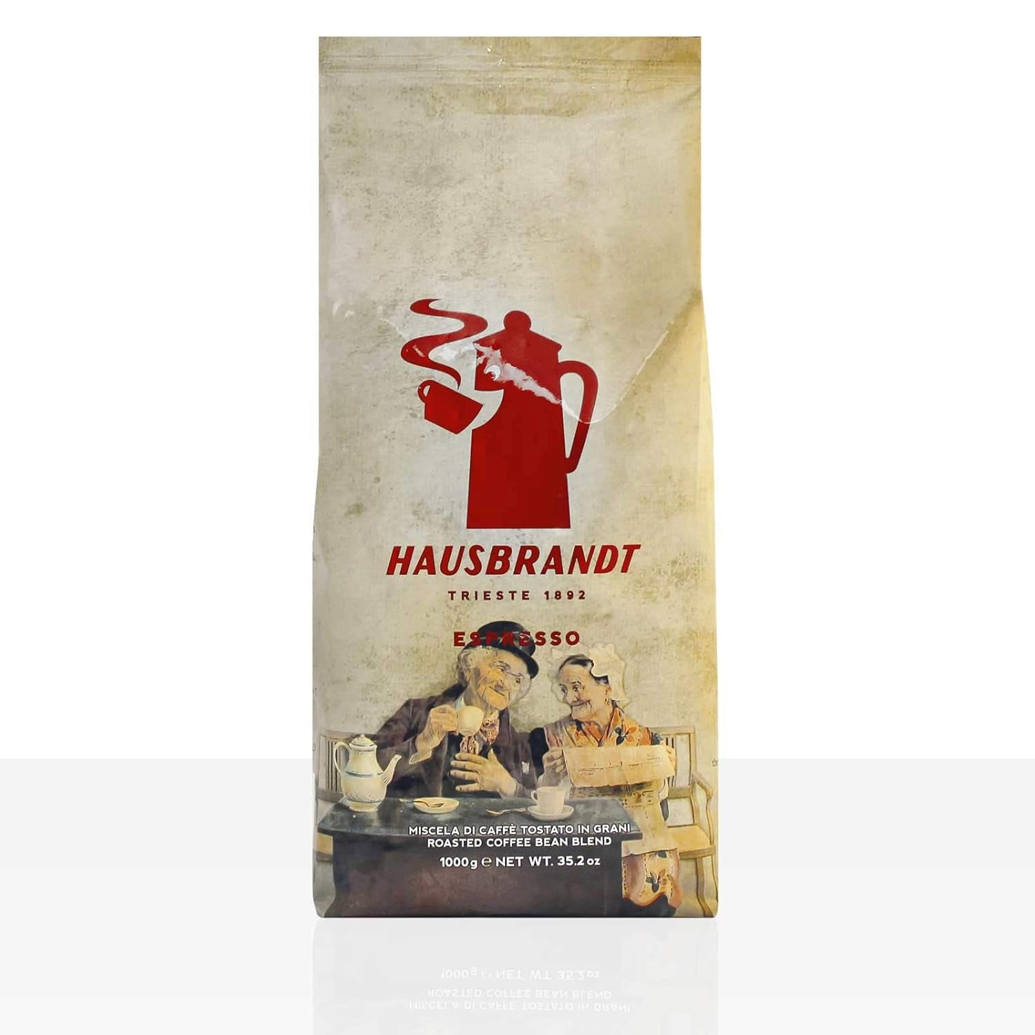 Hausbrandt Espresso Nonetti - 6 bonen x 1 kg