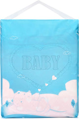 Bedrukte luiers voor volwassenen, 5500-5800 ml, 2 stuks - Blozende baby (M)