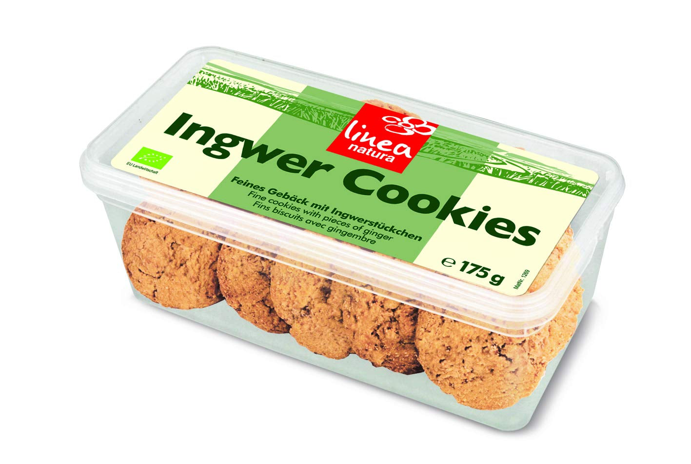 Biologische gemberkoekjes, 6 stuks (6 x 175 g)