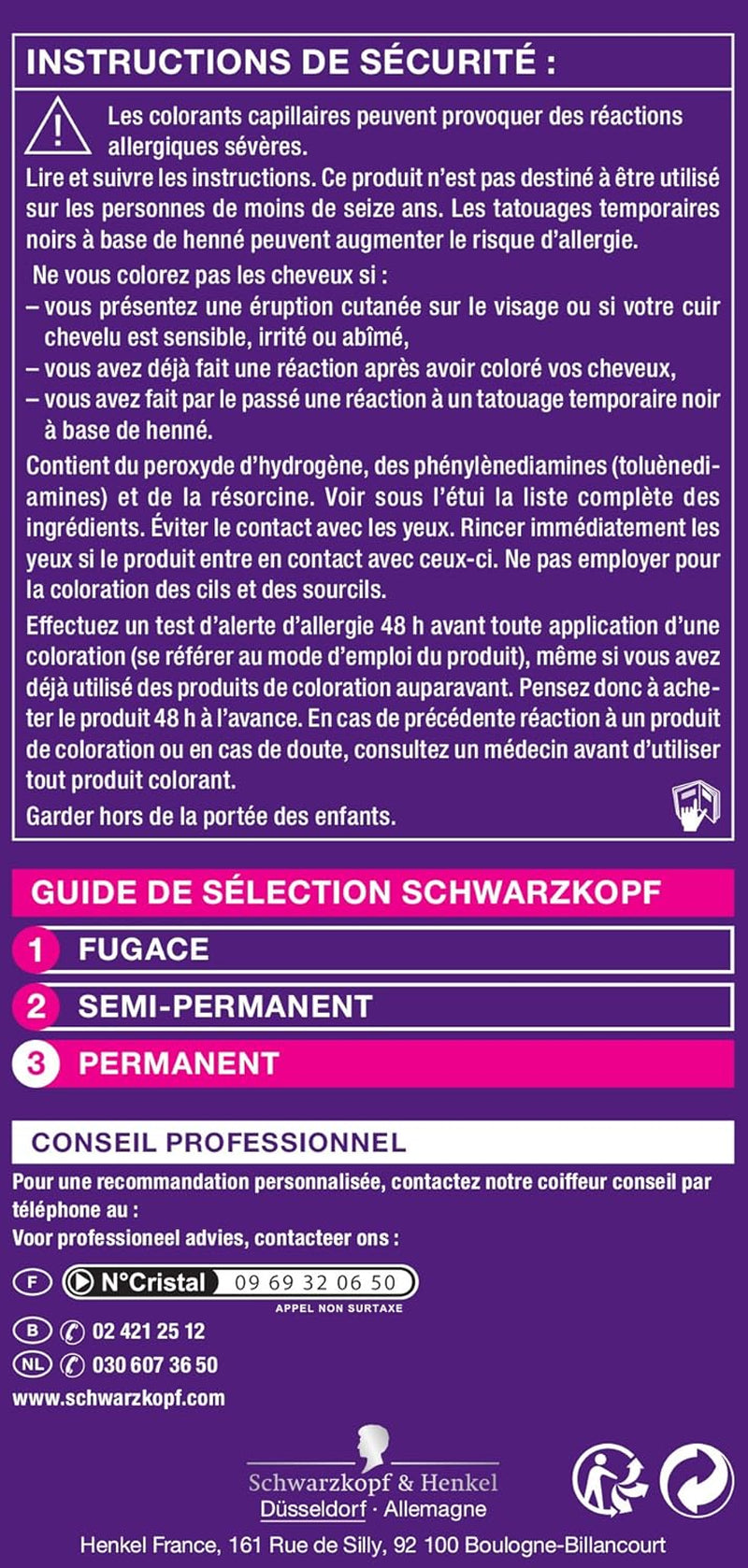 Perfect Mousse Permanente Kleurmousse, 668 Hasellnuss Haarverf Naty Shop