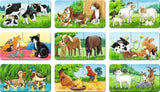Ravensburger Puzzel voor kinderen - 05072 Families van boerderijdieren - Mijn eerste 9X2 puzzel - Puzzel voor kinderen van 2 jaar Naty Shop