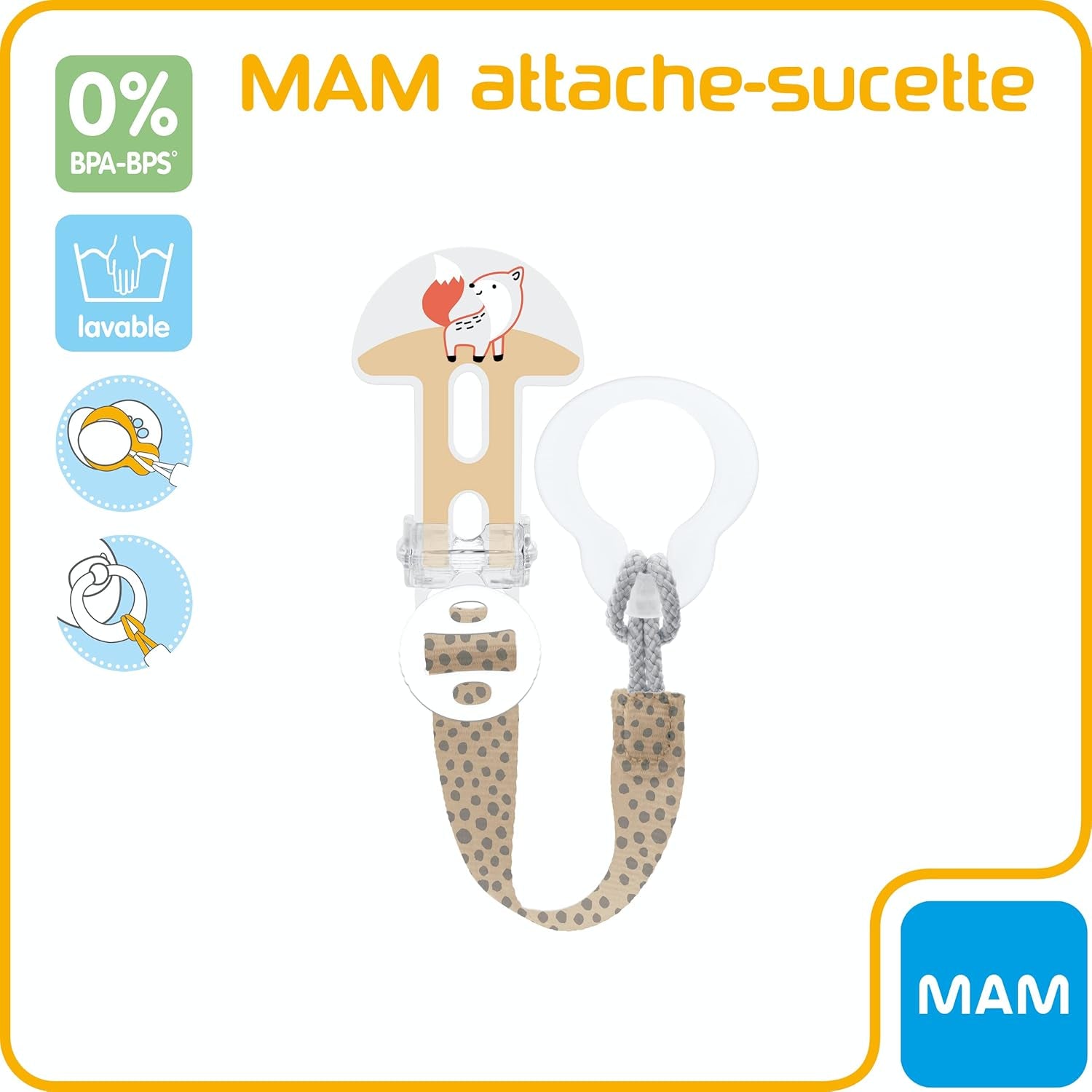 MAM gemengde vetplanten voor alle leeftijden - willekeurige kleur - instructies in het Frans.