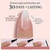 150 stuks gradiënt kunstnagels kit - 5 kleuren ombre ontwerp zelfklevende kunstnagels - volledige dekking voor vrouwen en meisjes - glanzende kunstnagels voor doe-het-zelf-manicure (vierkant)