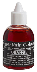 Sugarflair Airbrush Kleurstof Gouden Goud Eetbare Vloeibare Kleurstof Airbrush Kleurcakes Muffins Glazuur en Taartdecoratie - 60ml