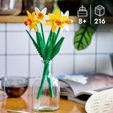 Narcissen LEGO Botanicals - Paascadeaus voor meisjes en jongens - Kunstbloemen voor kinderen - Bloemboeket als kamer- of kantoordecoratie - Cadeau voor vrouwen - 40747 Bouwsets Besuche den LEGO-Store
