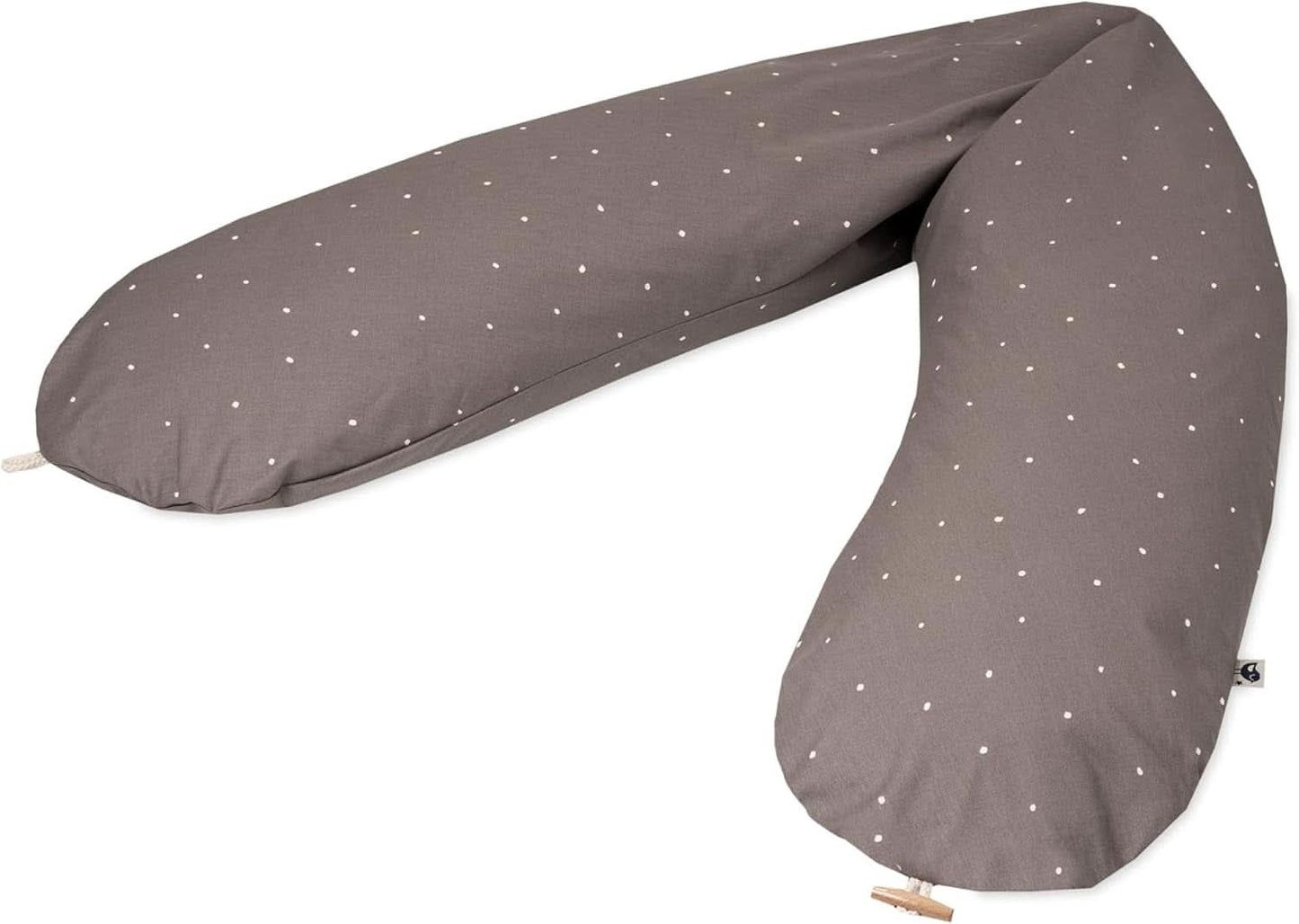 Julius Zöllner Biologisch voedingskussen 190 cm, vulling 42 liter Eps-microkralen, made in Germany Accessoires Voeding en borstvoeding Baby Naty Shop Wild Dots