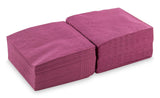 Ser22206772 Coktail hanglamp, servet, 20 x 20, 2-laags, 1/4 vouw, 100 enkelzijdige servetten, rood