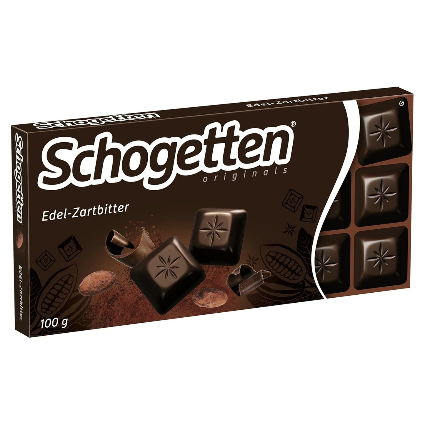 Schotetten pure chocolade (50% cacao), 100 g
