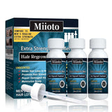 Miioto Haargroeiserum, haargroeiproduct voor mannen, haargroeiserum, hoofdhuidverzorging Bevorder dikker haar Voed de hoofdhuid en voorkom haaruitval, 3*60ML Haarverzorging Naty Shop Standaardtitel