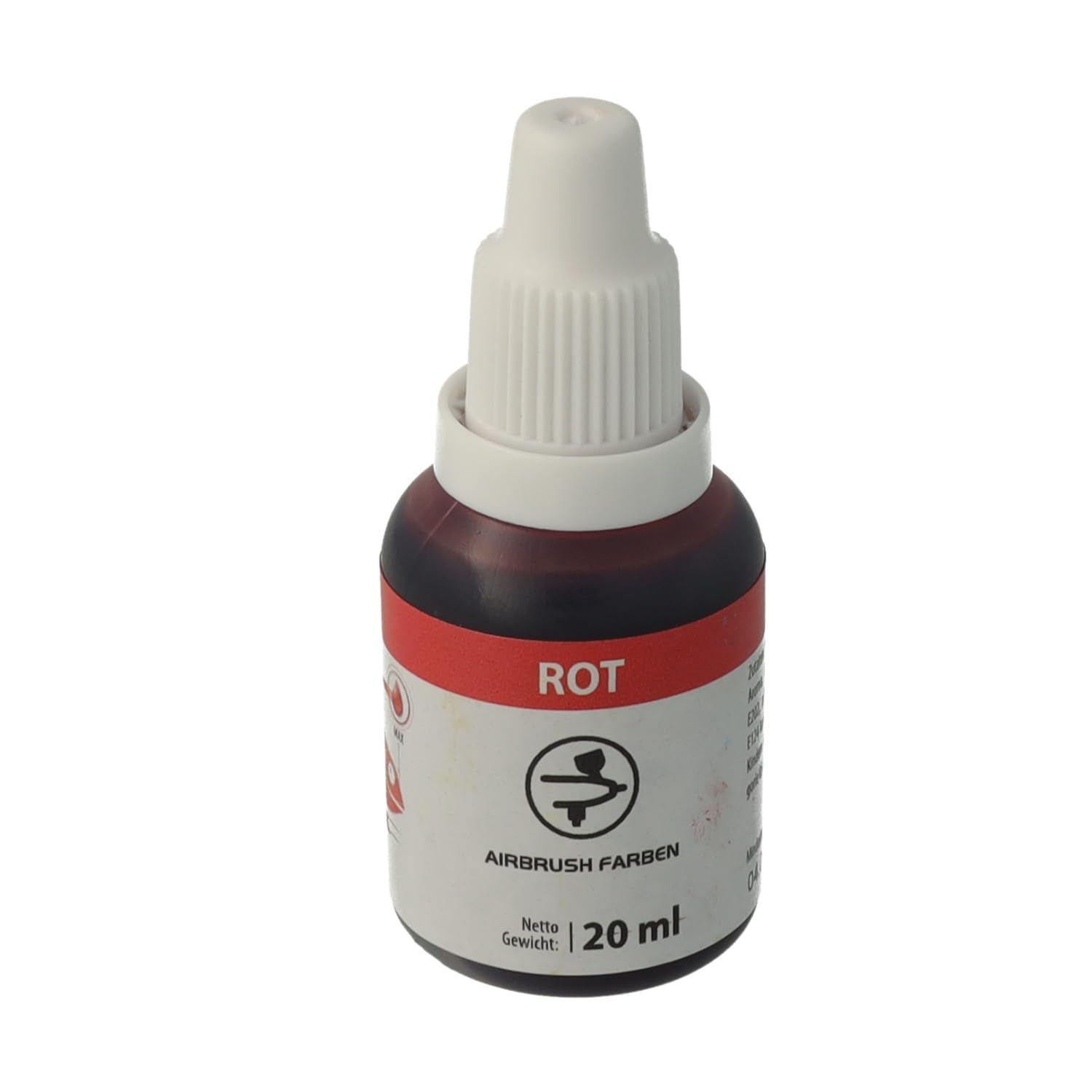 Bakeryteam airbrush kleurstof rood 20ml