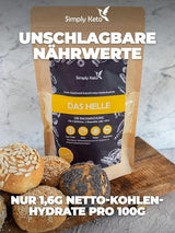 Simply Keto The Light Lower Carb* Brood, Mix voor glutenvrij brood, 260 gram Kitchen Naty Shop