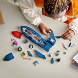 LEGO Marvel X-Jet The X-Men bouwmodelvliegtuig met figuren inclusief Wolverine en Rogue superheld speelgoed voor kinderen cadeau voor jongens en meisjes vanaf 8 jaar oud 76281 Bouwsets Beuche in LEGO-Store