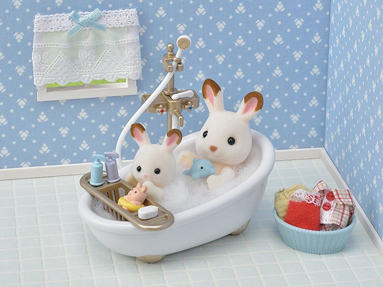 Sylvanian Families 5286 Rustieke badkamer - Poppenhuismeubilair