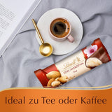 Lindor Chocolade Toppresentatie | 1718 g en chocoladerepen met marsepein | 25 repen x 50 g in toonbankdisplay | 1250 gram | Pure marsepein omhuld met pure chocolade | Chocoladerepen