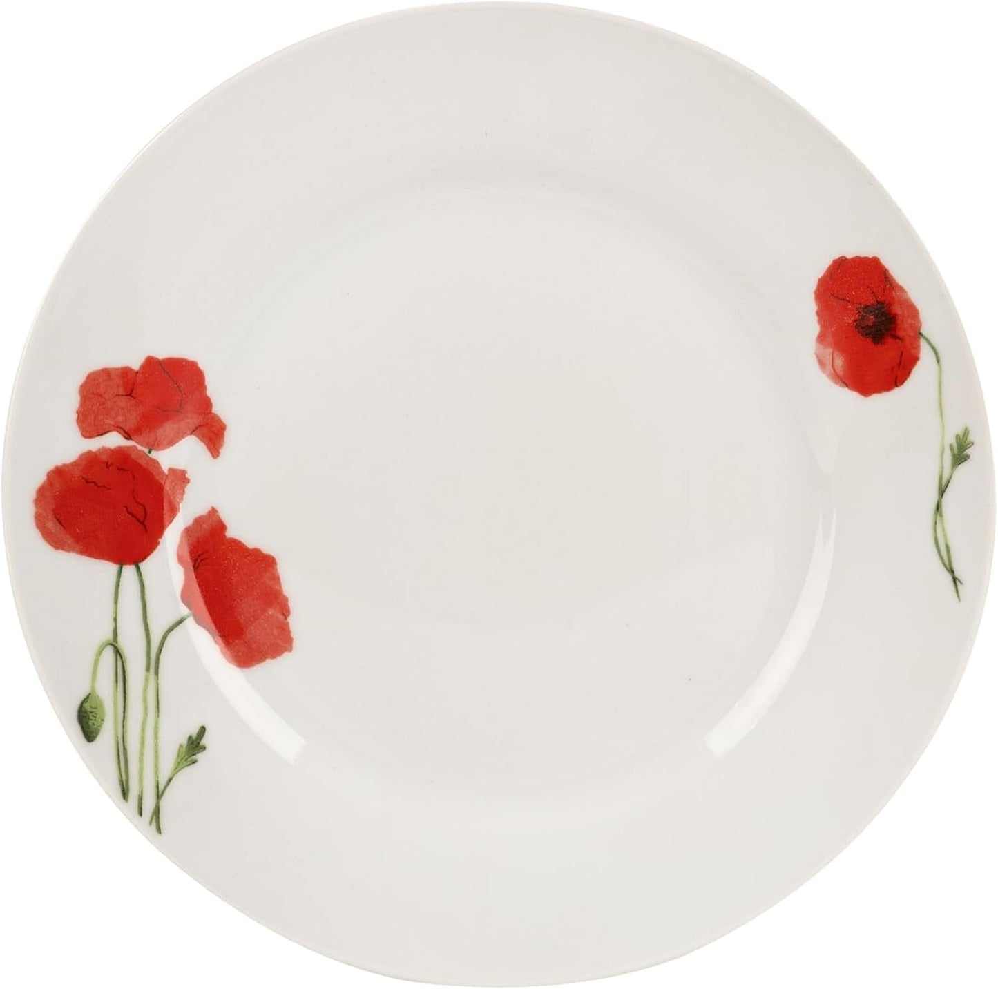 Serviesset voor 6 - 18-delig - Porseleinen serviesset - Witte serviesset - Kom en bordenset - Modern servies - Borden - Serviesgoed - Serviesset voor 6 personen