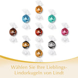 Lindor Witte Chocolade Ballen | 400 g Ca. 30 bolletjes witte chocolade met smelt-in-je-mond-vulling | Geschenk van chocolade | Chocoladecadeau (pak van 2)