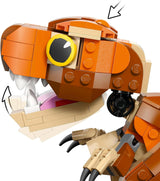 LEGO Jurassic World Little Eatie: T.Rex bouwspeelgoed voor jongens en meisjes 7 jaar oude dinosaurusbouwset Kindercadeaumodel met beweegbare mond, kop en staart 76967 Bouwsets Besuchen in LEGO-Store