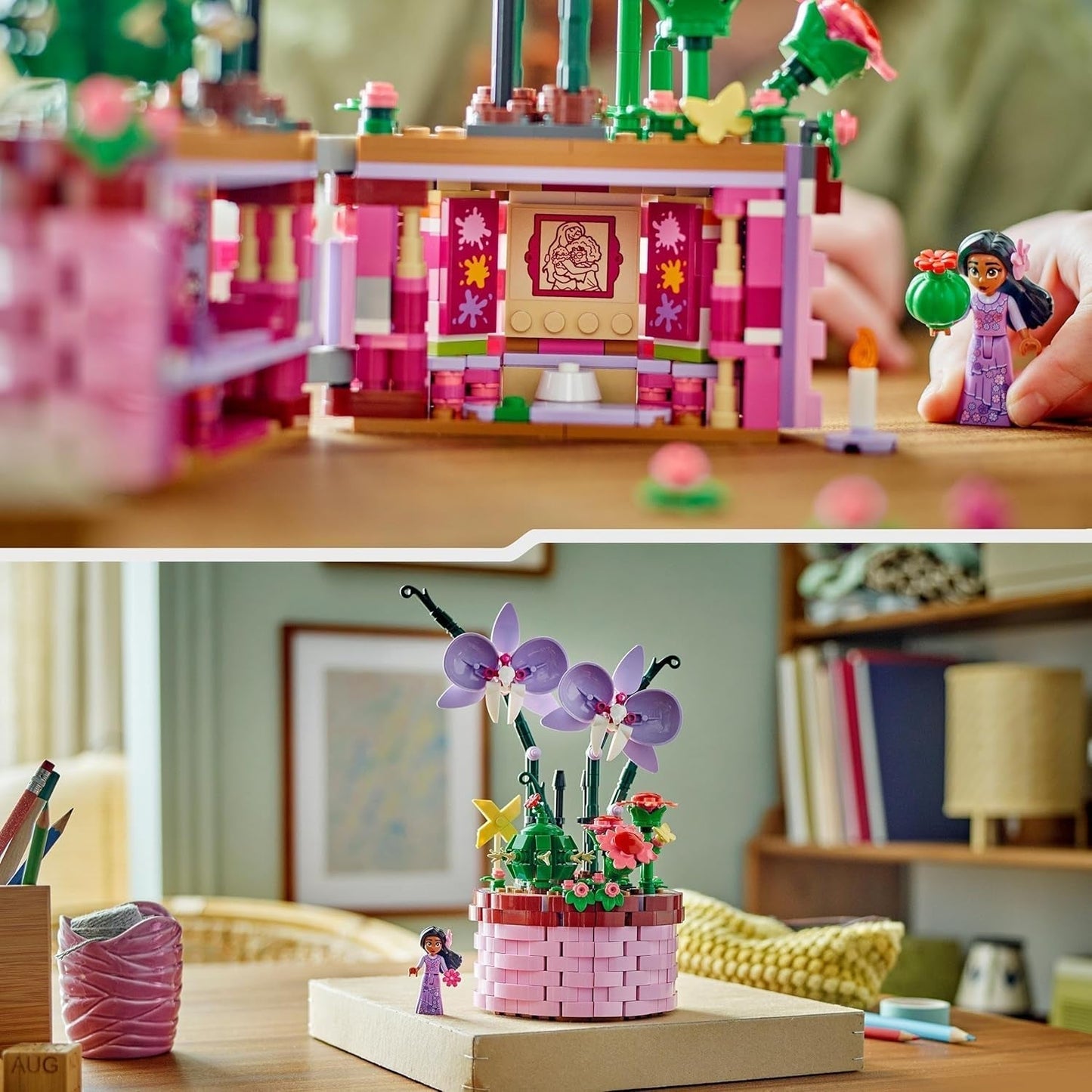 LEGO Ç€ Disney Encanto Isabella's bloempot, kinderbouwspeelgoed orchideeset, decoratieve bouwset met filmpersonage minipop, cadeau-idee voor meisjes en jongens vanaf 9 jaar 43237 Bouwsets Beuche den LEGO-Store