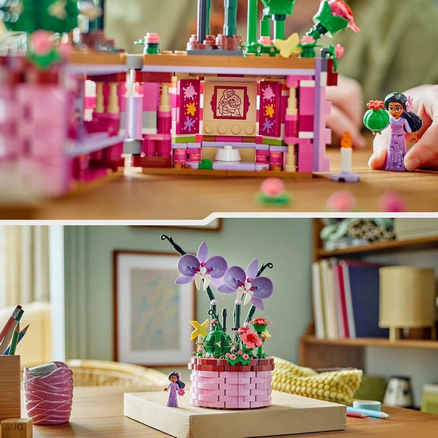 LEGO Ç€ Disney Encanto Isabella's bloempot, kinderbouwspeelgoed orchideeset, decoratieve bouwset met filmpersonage minipop, cadeau-idee voor meisjes en jongens vanaf 9 jaar 43237 Bouwsets Beuche den LEGO-Store