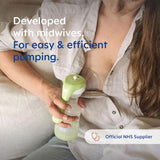 MAM handborstkolf - comfortabele en compacte borstkolf voor moedermelk inclusief 1 antikoliekflesje MAM Easy Start Accessoires Voeding en borstvoeding Bebe Naty Shop
