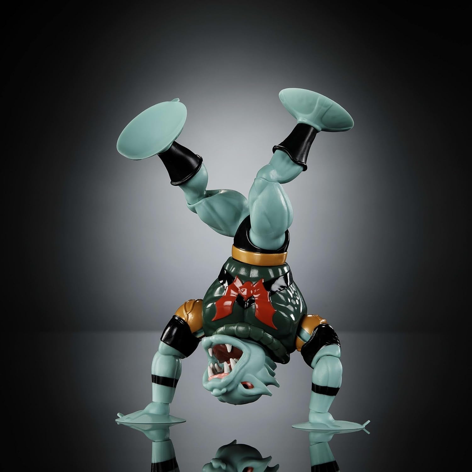 Masters of the Universe Origins actiefiguur Leech uit de cartooncollectie, ca. 14 cm groot zuigmonster uit tv-serie uit de jaren 80, ontwerp en accessoires met veel details, JBM83 Actiefiguren Naty Shop
