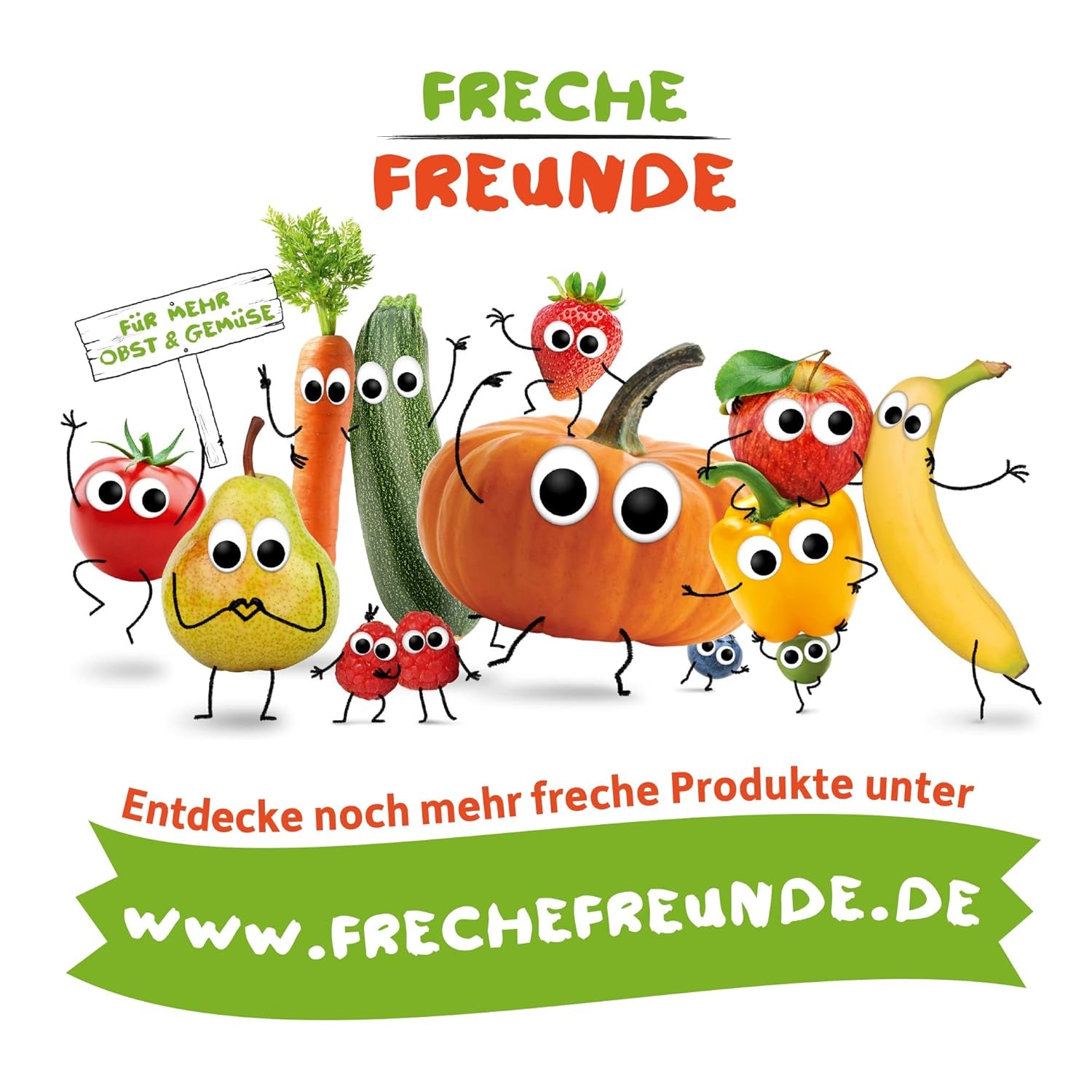 FRECHE FREUNDE Biologische aardbeienfruitchips, gevriesdroogde fruitchips, natuurlijk gesneden gedroogd fruit zonder toegevoegde suiker, veganistisch, lactosevrij, glutenvrij, verpakking van 12 (12 x 12 g)