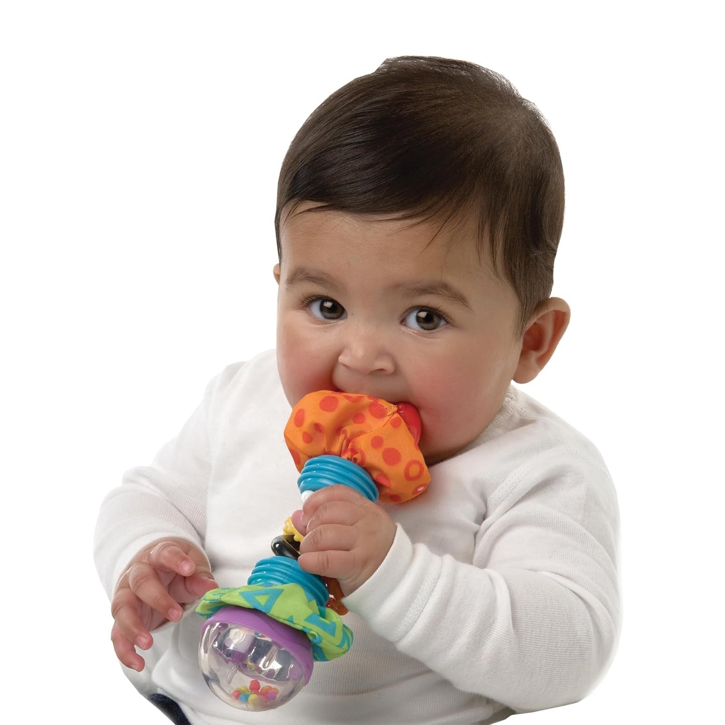 Playgro Rattle Super Shaker - rammelaarbal voor baby's - rammelaarbal - rammelaarbal voor kinderen - rammelaarbal - motoriek - babyspeelgoed - motoriek voor baby's - kleurrijk Speelgoed Bebe Naty Shop