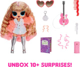 LOL Verrassing! Tweens Neon Pop Stars - Thea Stars - 1 modepop met verrassingen met achtergrondverlichting en meer dan 10 Pop Star-kleding en accessoires, waaronder haar felroze gitaar, cadeau voor kinderen vanaf 4 jaar