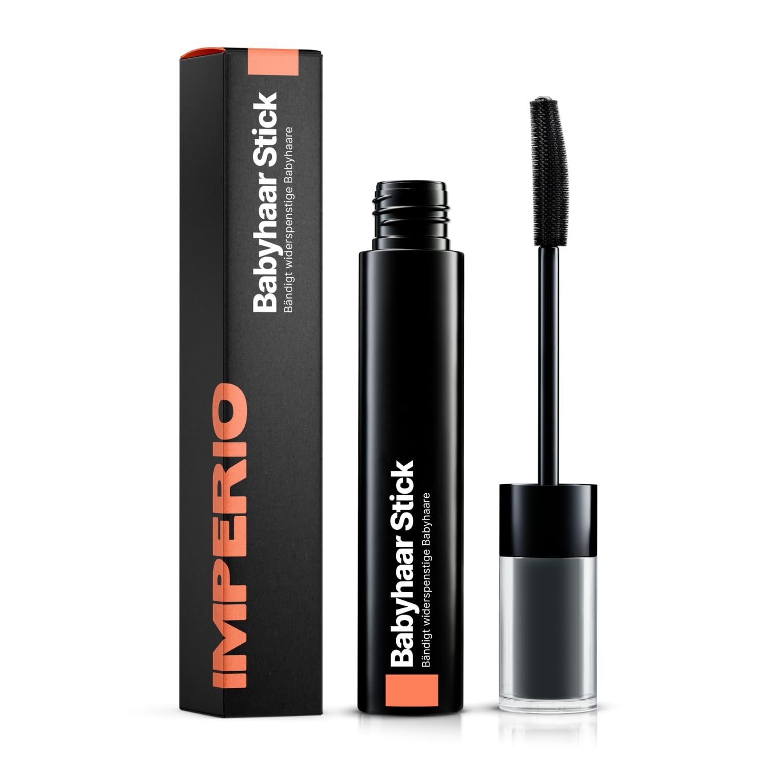 IMPERIO Hair Finishing Stick voor babyhaar - Premium mascara voor babyhaar om fijn en gebroken haar te temmen - 12ml Transparante haarverf Naty Shop Standaard titel